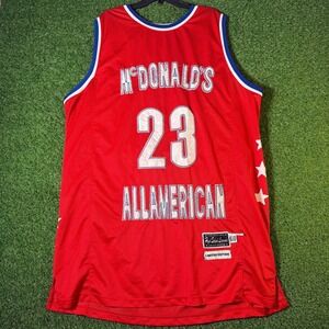 McDonald's All American Jersey #23 Red Size 60 High School Legends Vintage